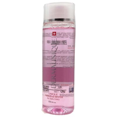 محلول پاک کننده آرایش چشم و صورت 200 میلی لیتر درمایونیک Dermaunique Unique Micellar Water 200ml Ref 3013
