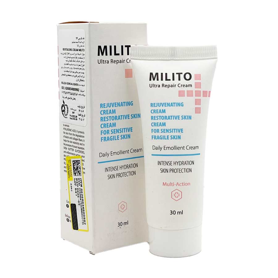 کرم احیا کننده 30 میلی لیتر میلیتو Milito Restorative Skin Cream