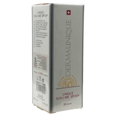 لوسیون ضد آفتاب با اس پی اف 50+ 50میلی لیتر درمایونیک Dermaunique Sun Care SPF50+ 50ml Ref 3006