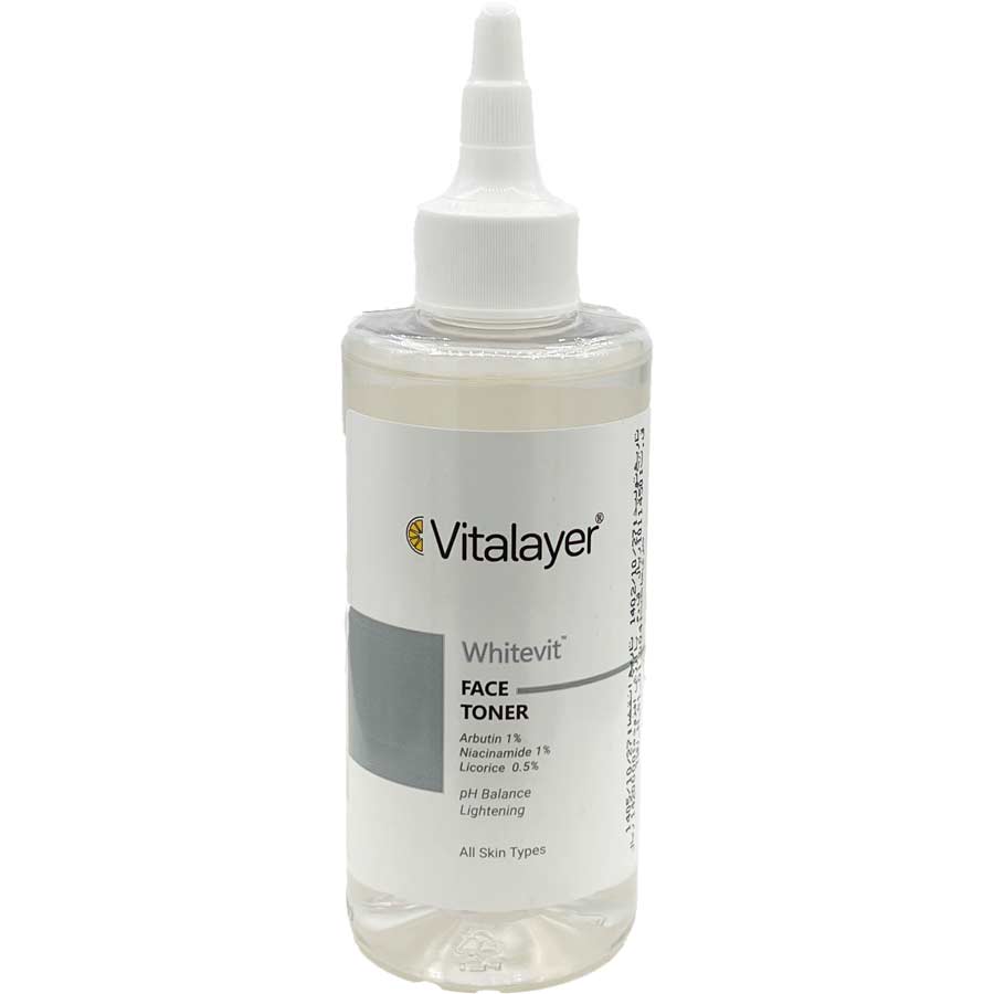 تونر صورت وایت ویت روشن کننده 200 میلی لیتر ویتالایر Vitalayer Whitevit Face Toner