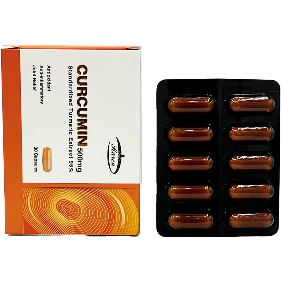 کپسول کورکومین 500 میلی گرم 30 عددی کارن Karen Curcumin Capsule Box 30