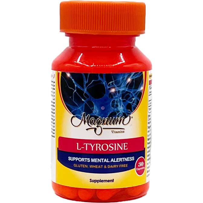 کپسول ال تیروزین 30 عددی مگنوم Magnum L-Tyrosine Capsule