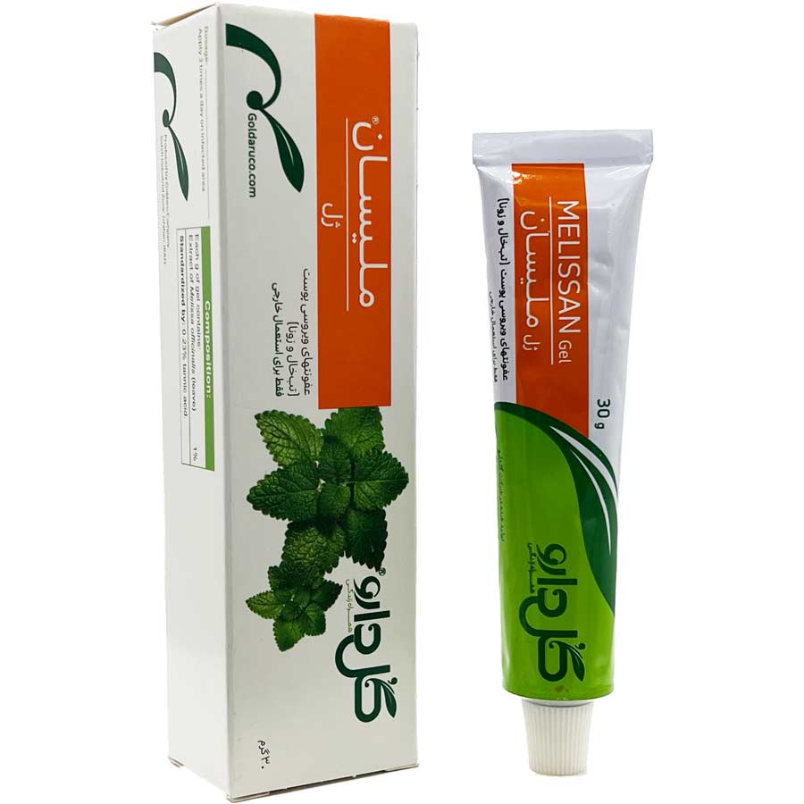 ژل ملیسان 30 گرم گل دارو Melissan Gel 30gr Goldarou