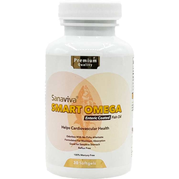 کپسول نرم سافت ژل امگا3 30عددی ساناویوا Sanaviva Softgel Omega 3 Box 30