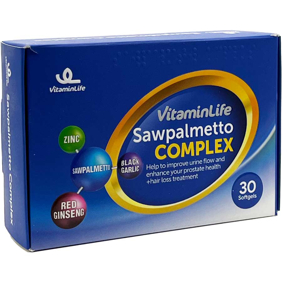 کپسول نرم ( سافت ژل ) ساوپالمتو کمپلکس 30 عددی سام آرین اکسیر Sawpalmetto Complex Box 30 Sam Arian Exir