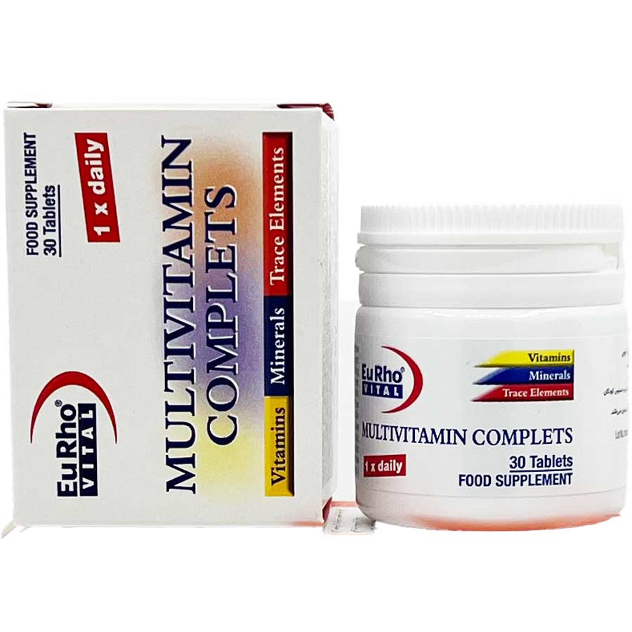 قرص مولتی کامپلت یورویتال Eurhovital Multivitamin Complets