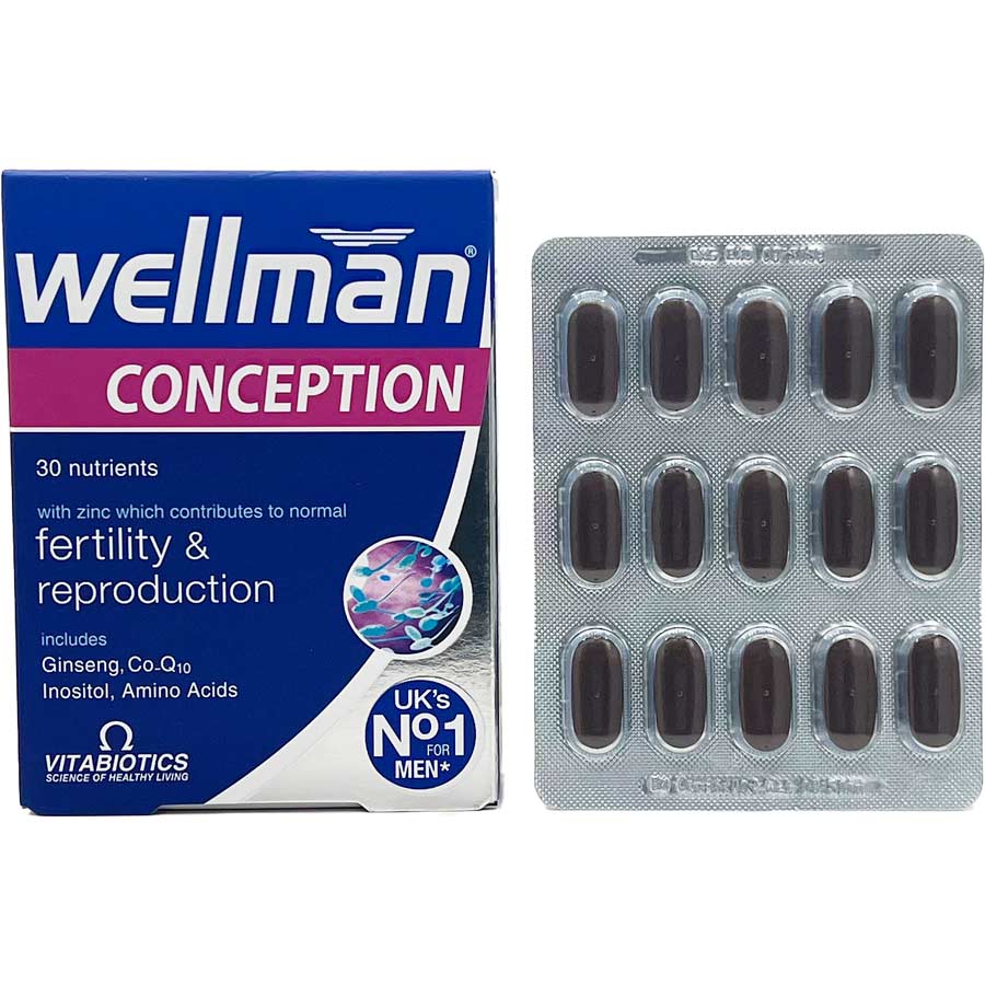 قرص ول من کانسپشن ویتابیوتیکس Vitabiotics Wellman Conception