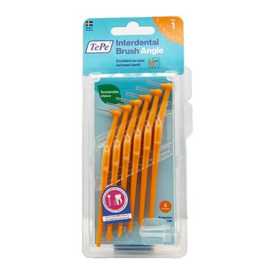 مسواک بین دندانی دسته دار شماره 1 ته په Tepe Interdental Brush Angle