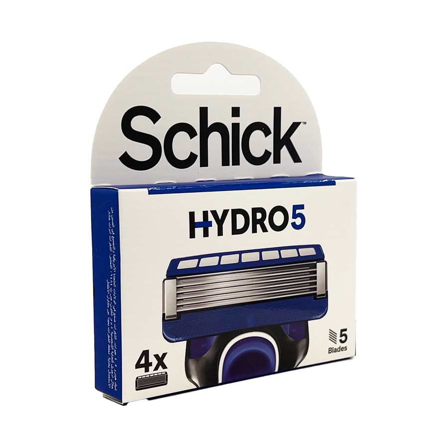 یدک تیغ 5 لبه 4 عددی برند شیک Schick Hydro 5