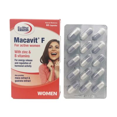 کپسول ماکاویت اف یورویتال Eurhovital Macavit F