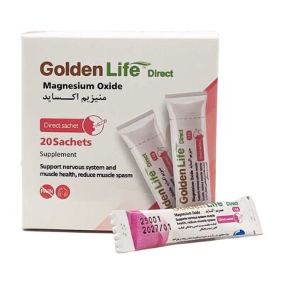 ساشه منیزیم اکساید گلدن لایف Golden Life Magnesium Oxide