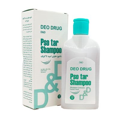 شامپو اسید لاکتیک دئودراگ Deo Drug Pso Tar Shampoo