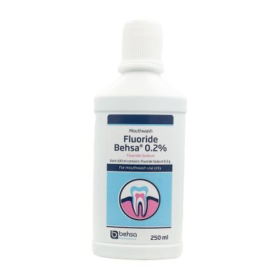 دهانشویه سدیم فلوراید 0.2 درصد بهسا Fluoride 0.2% Mouthwash
