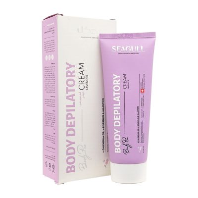 کرم موبر بدن لوندر سیگل Seagull Body Depilatory Lavander Cream