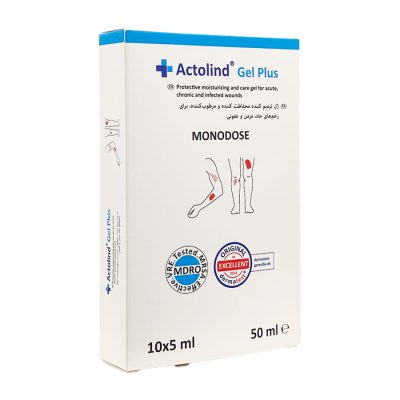 ژل ترمیم کننده 10*5 میلی‌لیتری اکتولیند Actolind Gel Plus 10*5ml