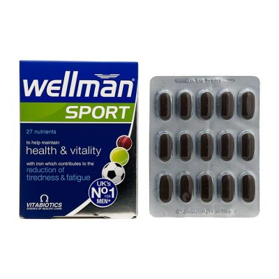 قرص ول من اسپورت ویتابیوتیکس Vitabiotics Wellman Sport