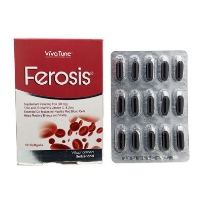 کپسول فروسیس ویواتیون Vivatune Ferosis Softgel