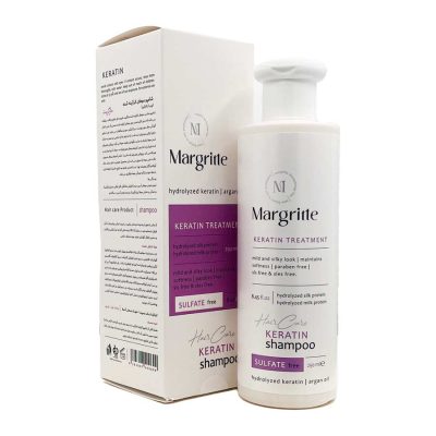 شامپو مناسب موی کراتینه مارگریت Margritte Shampoo Keratin Hair