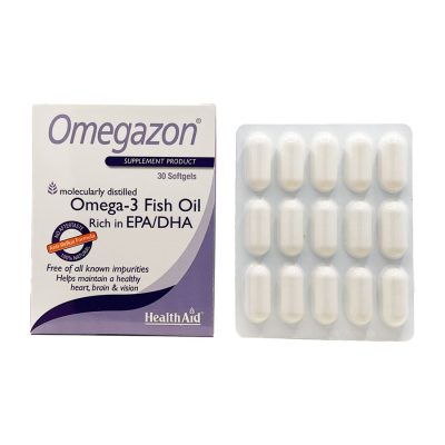 کپسول ژلاتینی امگازون هلث اید Healthaid Omegazon