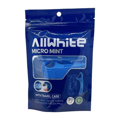 نخ دندان کمانی 70 عددی ال وایت Allwhite Micromint