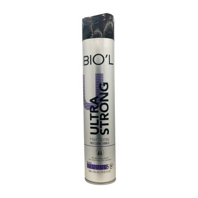 اسپری حالت دهنده موی سر بیول Biol Ultra Strong Hair Spray 500ml