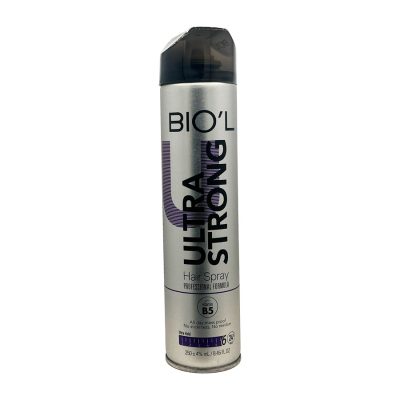 اسپری حالت دهنده موی سر بیول Biol Ultra Strong Hair Spray 250ml