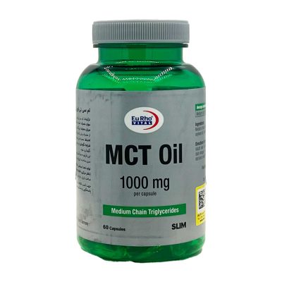 کپسول ام سی تی اویل 1000 یورویتال Eurhovital MCT Oil