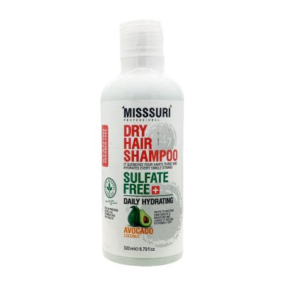 شامپو آووکادو موهای خشک میسوری Misssuri Dry Hair Shampoo 320ml