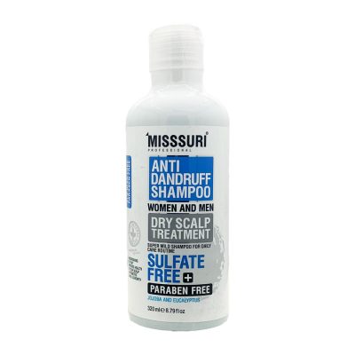 شامپو ضد شوره موی خشک میسوری Misssuri Dandruff Dry Scalp 320ml