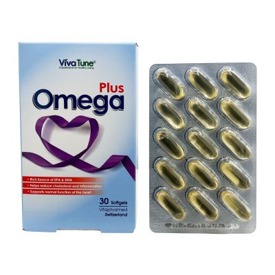 سافت ژل امگا 3 پلاس ویواتیون Vivatune Omega 3 Plus