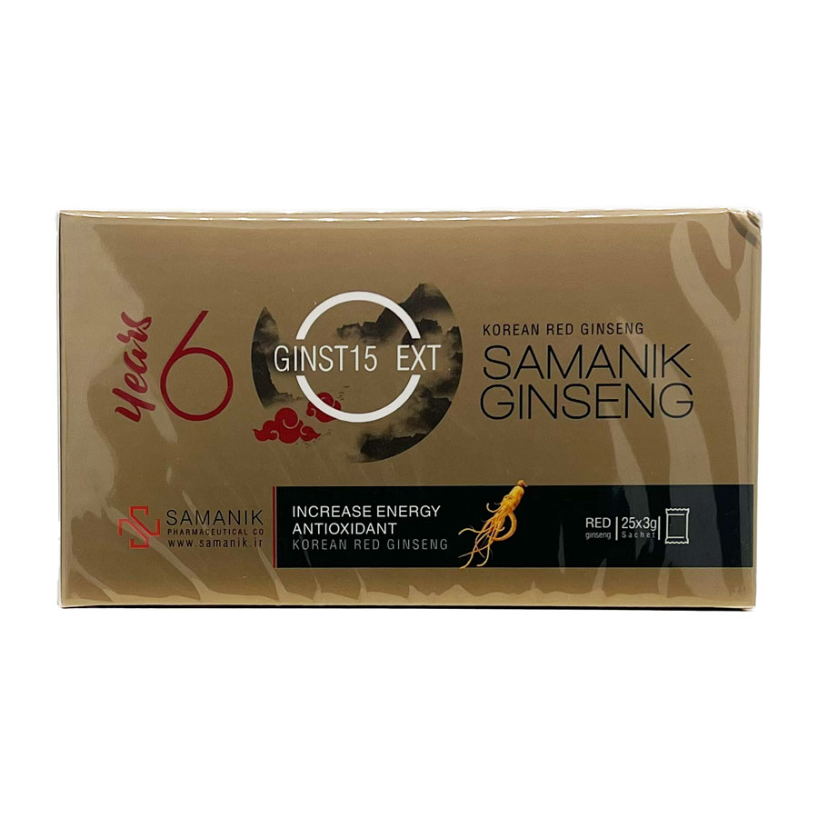 ساشه سمانیک جینسنگ 25 عددی Samanik Ginseng Sachets