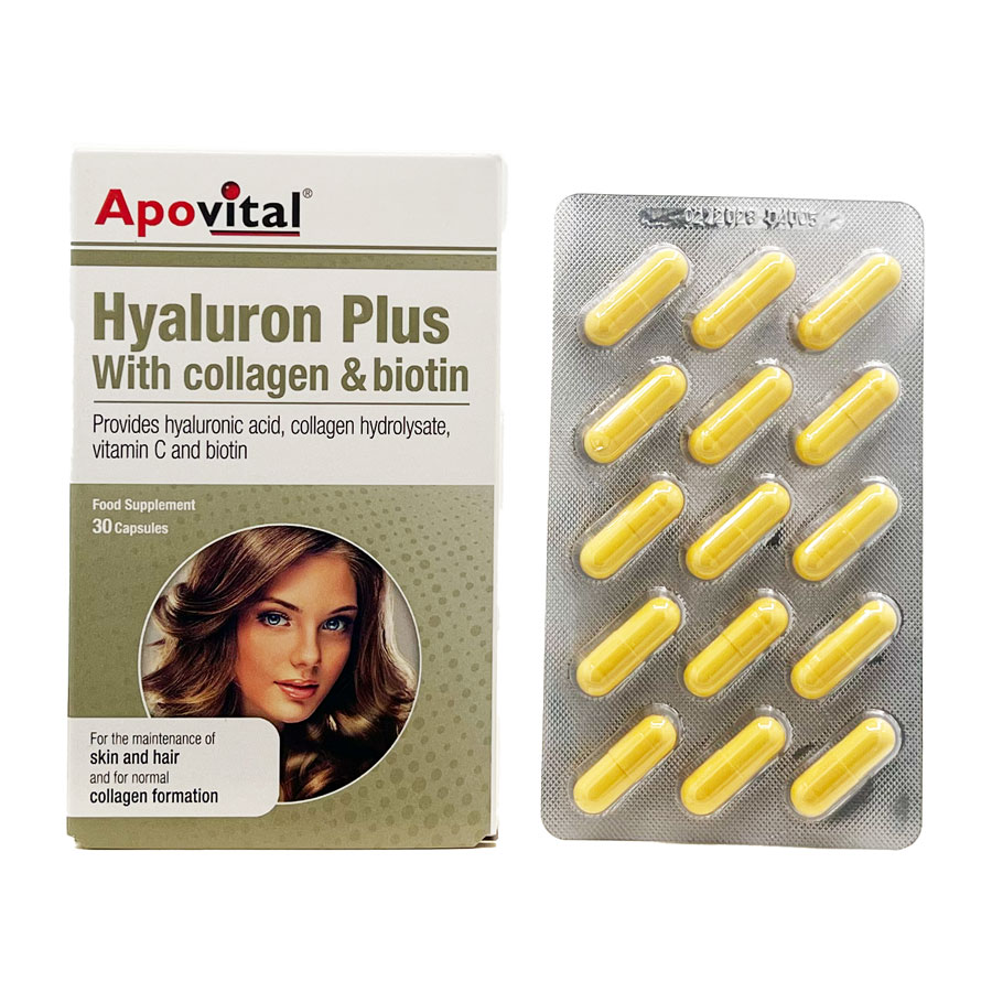 کپسول هیالورون پلاس اپوویتال Apovital Hyaluron Plus