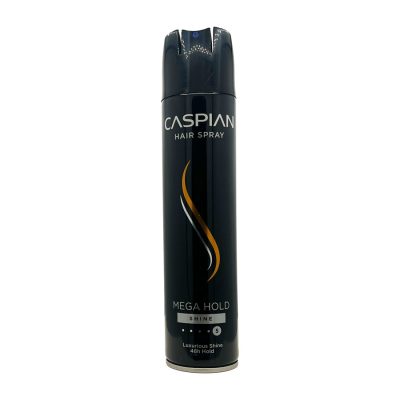 اسپری مو مگا هولد کاسپین Caspian Mega Hold Shine 250ml