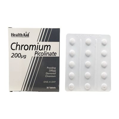 قرص کروکیوم هلث اید Healthaid Chromium Picolinate