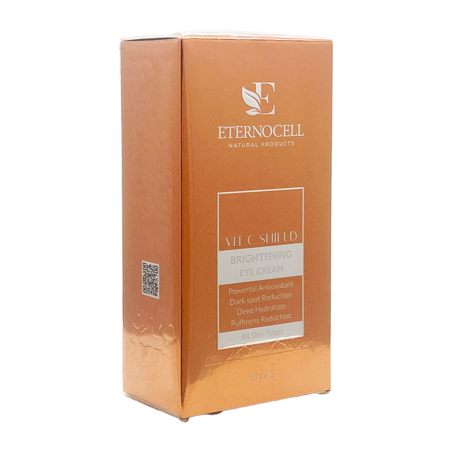 کرم ژل دور چشم ویتامین ث اترنوسل Eternocell Vit C Shield Brightening Eye Cream