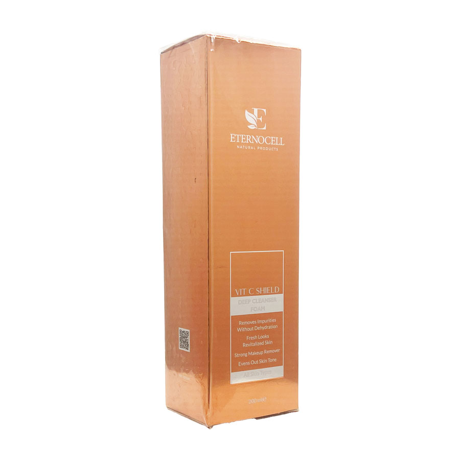 فوم شستشوی صورت اترنوسل Eternocell Vit C Shield Deep Cleanser Foam