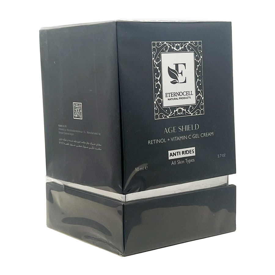 کرم ژل رتینول و مشتق ویتامین ث اترنوسل Eternocell Age Shield Anti Rides 30ml
