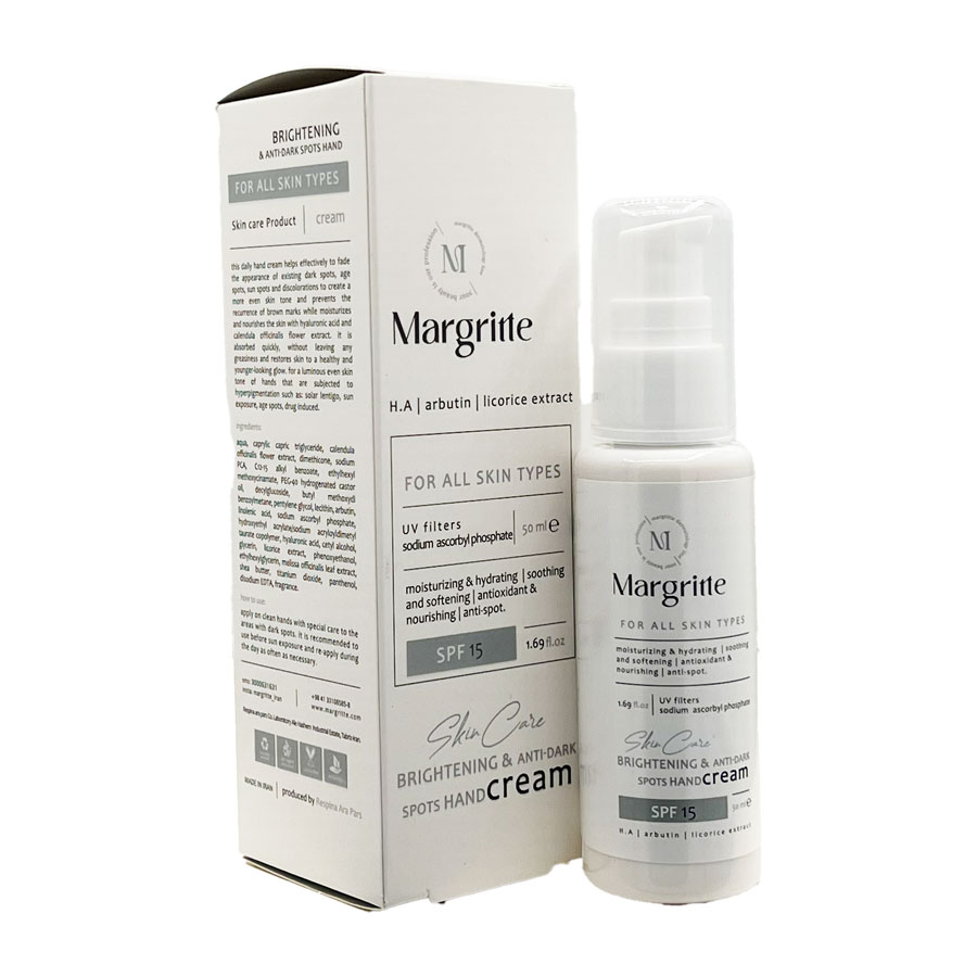 کرم روشن کننده و ضد لک مارگریت Margritte Brightening Anti Spot SPF 15