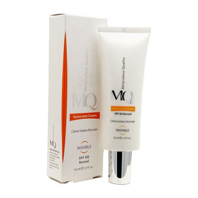 کرم ضد آفتاب پوست نرمال بی رنگ ام کیو MQ Sunscreen Invisible Normal