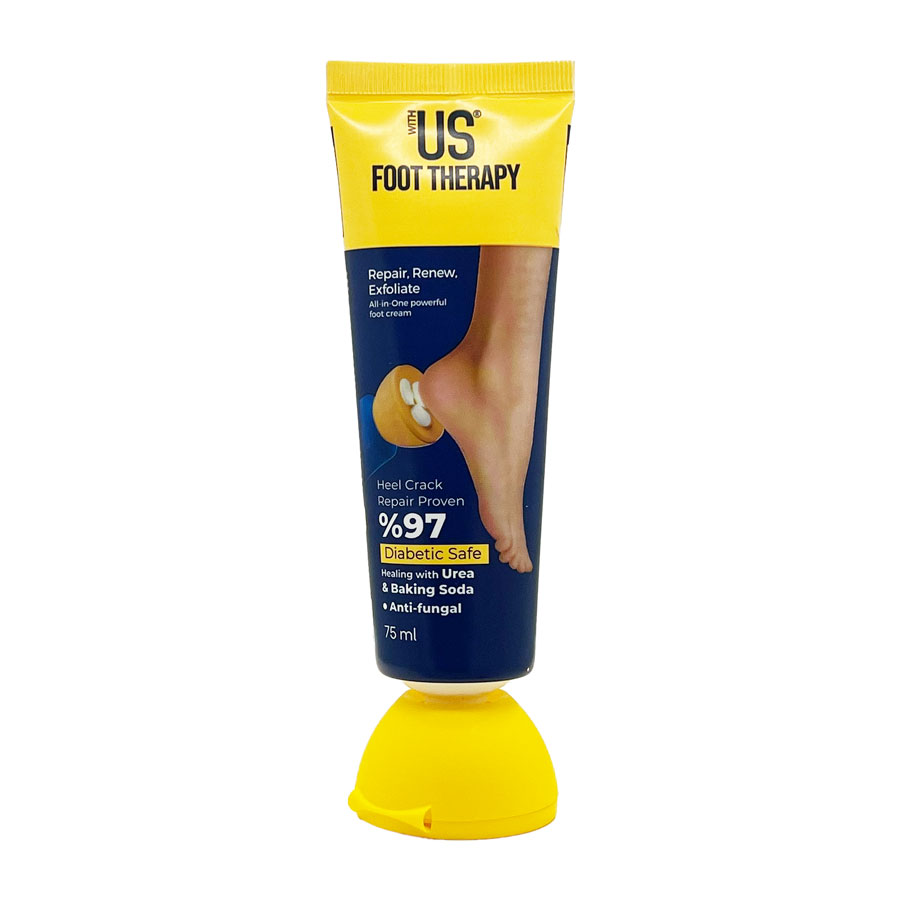 کرم ترک پا ویت اس With Us Repair Foot Cream