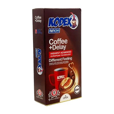 کاندوم قهوه تاخیری 12 عددی کدکس Kodex Condom Coffee Delay