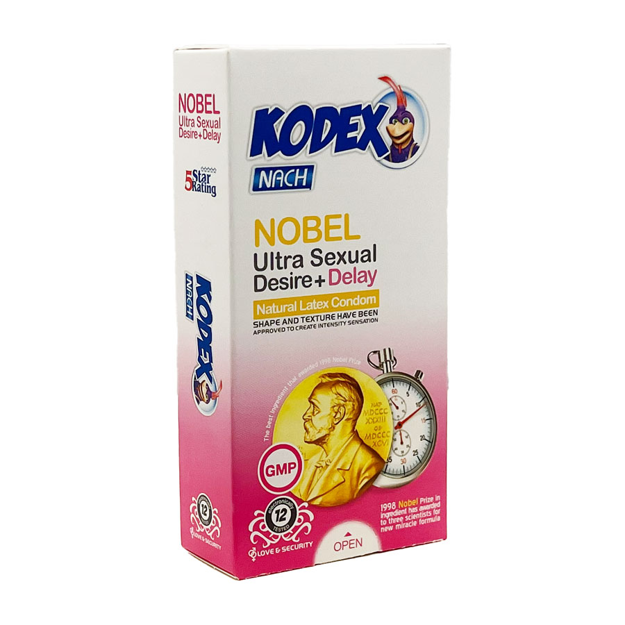 کاندوم نوبل 12 عددی کدکس Kodex Condom Nobel